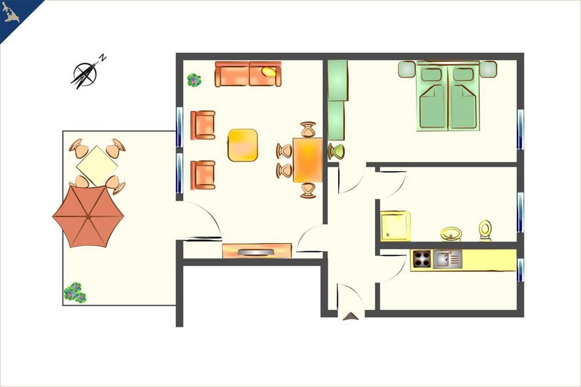 Waldsiedlung Waldhaus App 4.2 Apartment Korswandt Luaran gambar